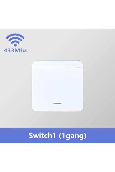 Choice3 1 Gang Switch Tuya Smart WiFi Light Switch RF 433MHz 1/2/3 Gang Wirel...