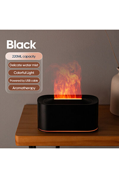 Choice3 موزع روائح عطرية صغير الحجم يعمل بمنفذ USB، بتصميم لهب محاكاة إبداعي ...