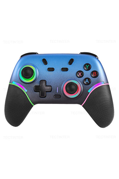 choice2 وحدة تحكم لاسلكية بلوتوث زرقاء فقط لجهاز نينتندو سويتش 2/بلاي ستيشن 3...