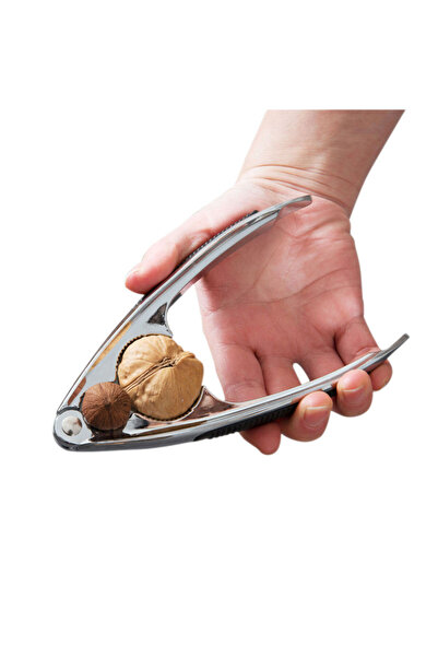 Choice كسارة جوز معدنية من سبائك الزنك الأسود