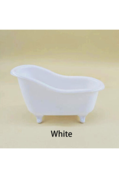 choice2 1 S White Mini Bathroom Cosmetics Storage box, Plastic Bathtub Storag...