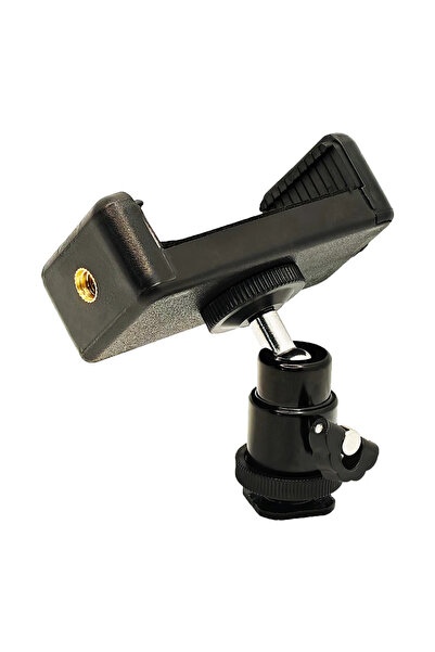 Choice6 أضف مشبك هاتف واحد، وحامل كاميرا دوار 360 درجة، وحامل ثلاثي القوائم م...