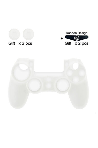 Choice5 new 04 DATA FROG Anti-Slip Silicone Protective Case For PS4 Controlle...