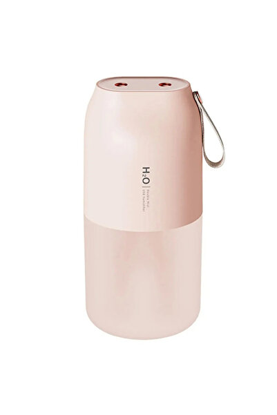 Choice1 مرطب هواء لاسلكي قابل لإعادة الشحن باللون الوردي بفوهة مزدوجة للضباب ...