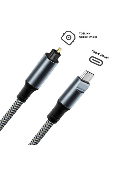 Choice1 1.2m C to SPDIF PCM Braided USB C to Optical Audio Cable 3Ft USB C to...