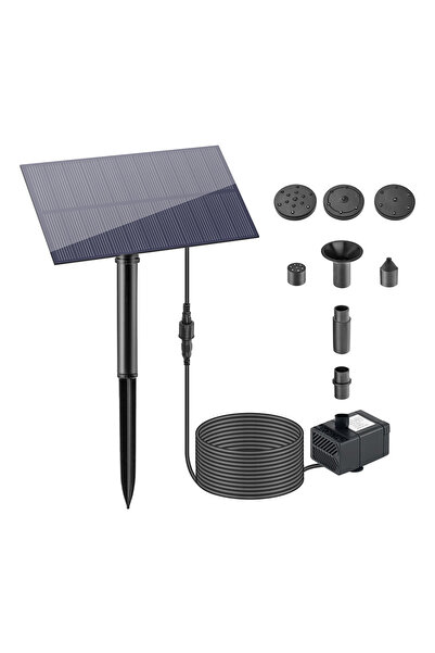 Choice Water Fountain 5W 5V Water Fountain Garden Decoration with Stake Solar...