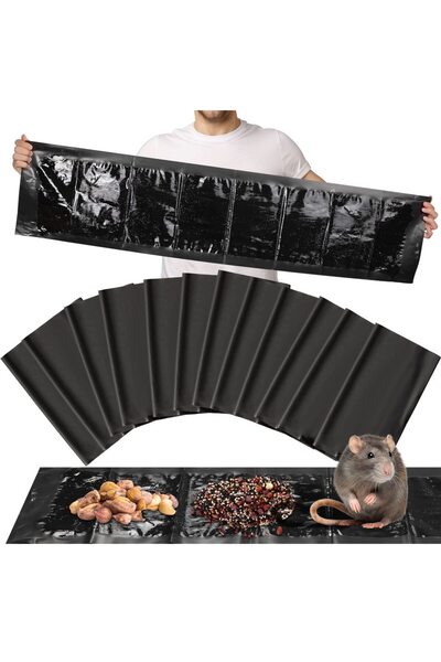 Choice Black Super Strong Sticky Mouse Board 120x28cm Large size Mouse Trap G...