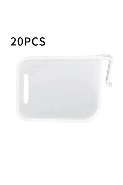 Choice3 White 20pcs Household Kitchen Refrigerator Partition Clip, Side Door ...