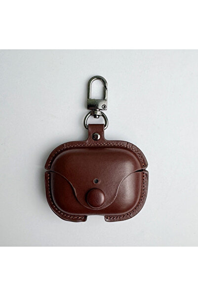 choice2 جراب فاخر من جلد الصناعي (PU) باللون البني الداكن، بتصميم كلاسيكي أني...