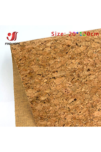 Choice5 Gravel 20x120cm 1 Roll 20*120cm Natural Cork Leather Sewing Fabric Wo...
