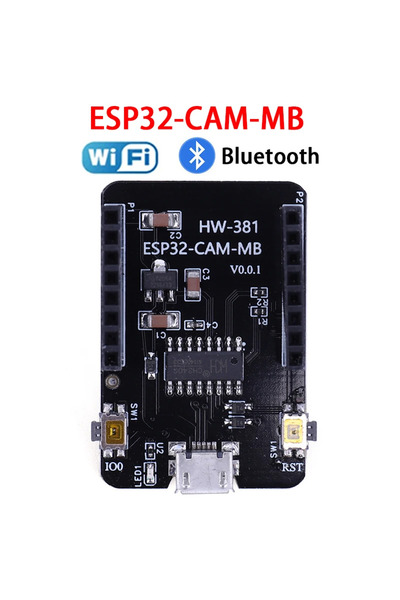 Choice5 ESP32-CAM-MB ESP-WROOM-32 ESP32 ثنائي النواة بتقنية بلوتوث وواي فاي E...