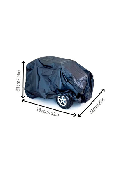 Choice black132x72x61cm Outdoor Kids Electric Car Cover, for 4WD RC Off-Road ...
