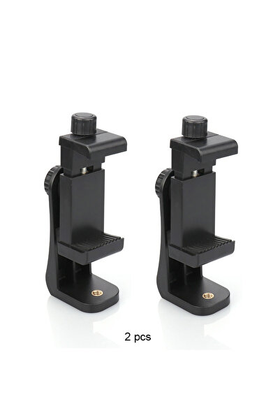 Choice1 قطعتان من مشابك الهاتف المحمول بزاوية 360 درجة لفتحة لولبية 1/4 بوصة،...