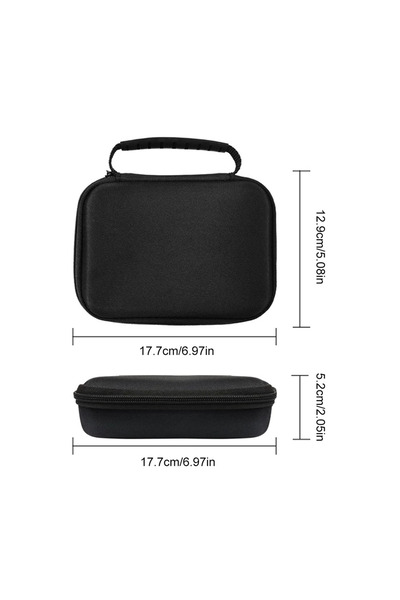 Choice1 حقيبة تنظيم محمولة من ALLOYSEED سوداء اللون لجهاز ANBERNIC RG406V، مق...