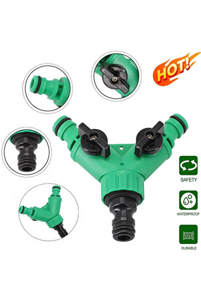Choice وصلات أنابيب مياه الحدائق، محول أنابيب، صمام فاصل خرطوم على شكل حرف Y،...
