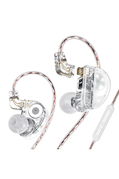 choice2 سماعة أذن كونوكا بيضاء اللون مزودة بميكروفون CVJ وتقنية صوت ثلاثية ال...