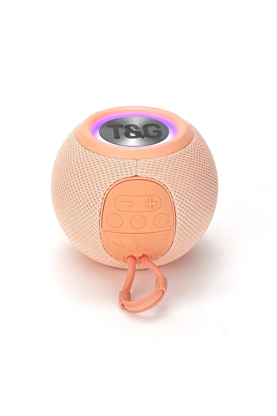 Choice TG337-وردي T&G TG337 مكبر صوت محمول بتقنية البلوتوث TWS لاسلكي صغير ال...