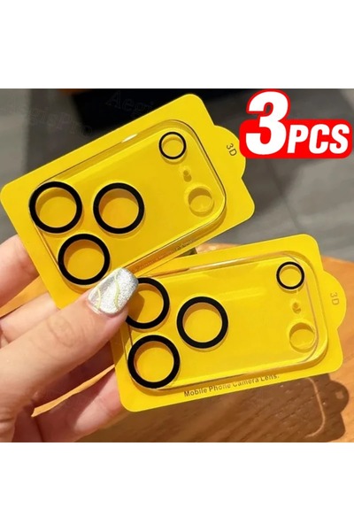 Choice19 3PCS For iPhone 17Pro Max Tempered glass 3PCS Camera Lens Tempered G...