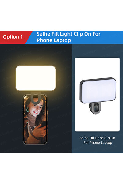 Choice الخيار 1: مصباح سيلفي محمول للهاتف، إضاءة تعبئة للتصوير الفوتوغرافي لل...