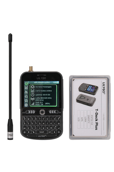 Choice برنامج Meshtastic الثابت بتردد 915 ميجاهرتز، راديو LILYGO T-Deck Plus ...