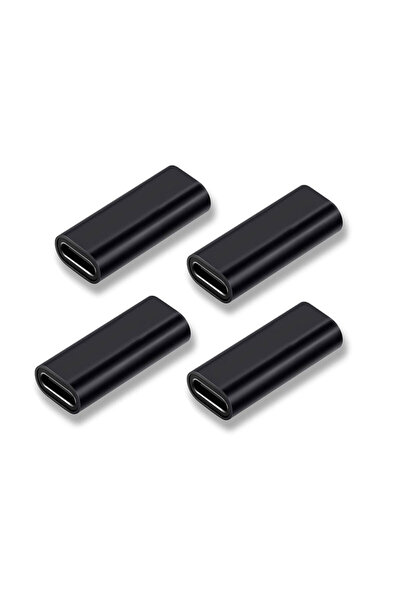 Choice 4 قطع من محولات USB-C أنثى إلى أنثى، موصل USB-C 3.1 لتوصيل كابلين من ا...