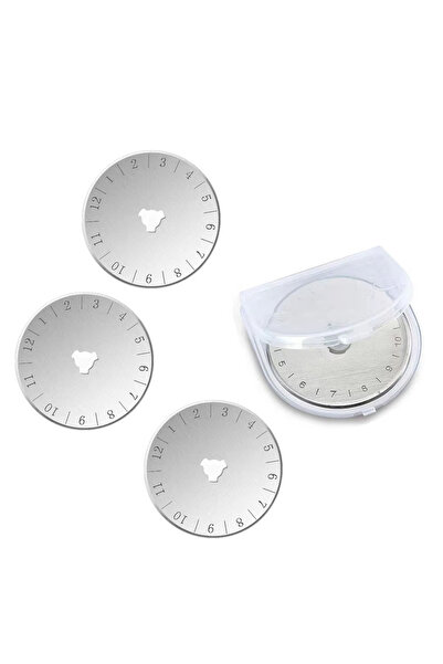 Choice 5 قطع/علبة، شفرات قطع دوارة 45 مم، شفرات دائرية للخياطة، شفرات قطع بدي...