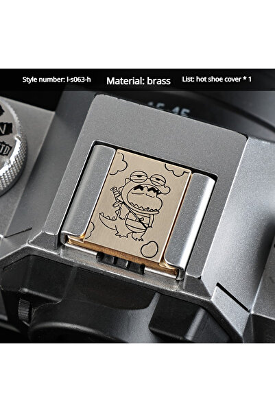 Choice27 غطاء قاعدة فلاش من سبائك الألومنيوم L-S063-H مناسب لكاميرات كانون، ف...