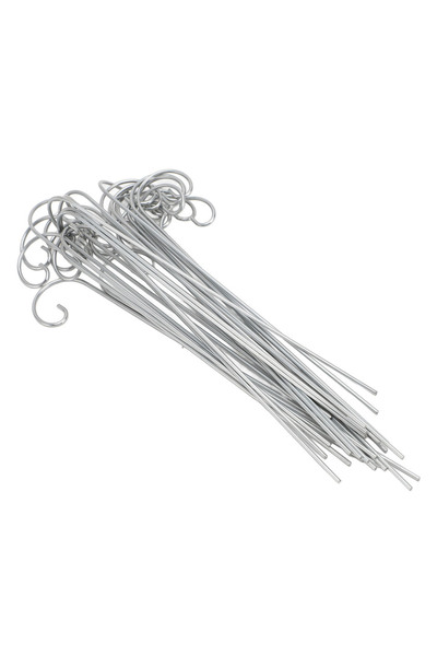 Choice 30 قطعة من علامات النباتات باللون الرمادي الفاتح، علامات إرشادية متعدد...