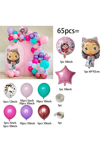Choice6 as picture No numbers Gabby Dollhouses Birthday Ballo Girls New Anime...