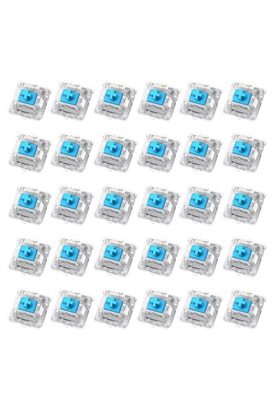 Choice7 Blue 100pcs 50/100pcs Keyboard Switch Keyboard Clicker Key Switches M...