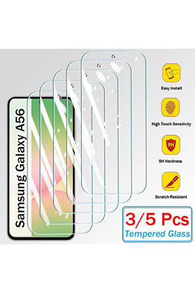 Choice7 واقي شاشة زجاجي مقوى من 3 قطع أو 5 قطع لهواتف جالاكسي A56 و A36 و A26...