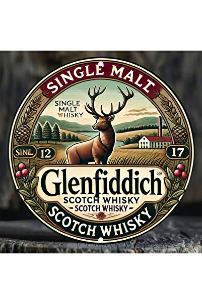 Choice لوحة جدارية معدنية دائرية مسطحة ثنائية الأبعاد مقاس 20×20 سم، تحمل شعا...