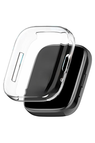 Choice17 جراب سيليكون ناعم شفاف من مادة TPU لساعة Redmi Watch 3 Active/Lite ا...