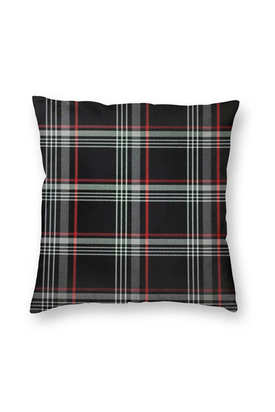 choice2 غطاء وسادة ريكاروس أسود قماش منقش الاسكتلندية الأيرلندية، مقاس 30×30 ...