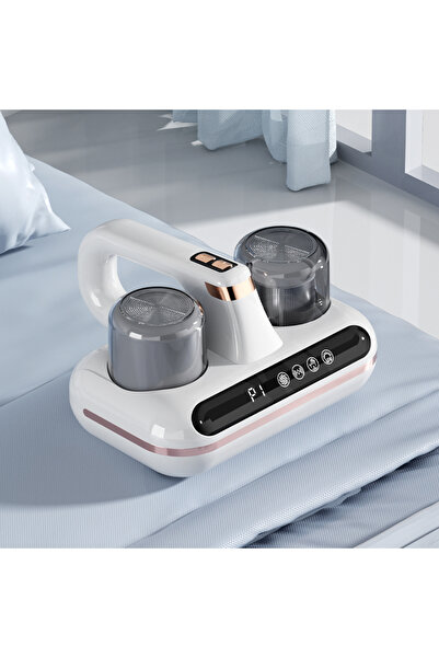 choice2 WHITE Mite Bed Vacuum Cleaner Cordless Handheld Mattress Cleaner UV M...