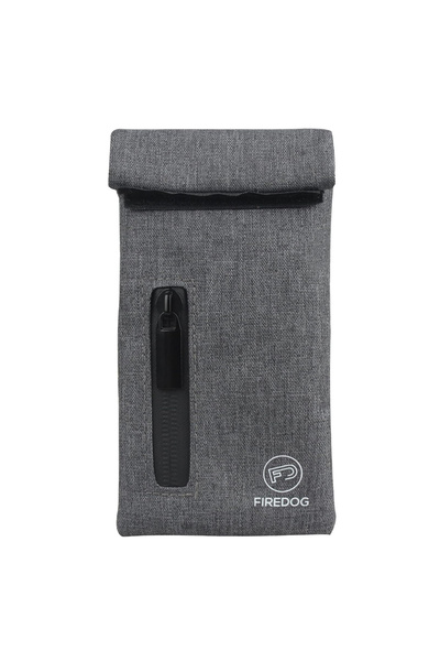 Choice1 حقيبة قماشية مقاومة للروائح من فايردوغ، رمادية اللون، مقاس 3 × 6 بوصا...