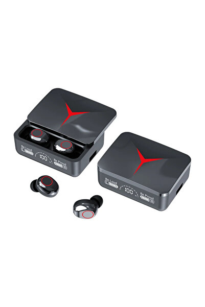 Choice سماعات رأس لاسلكية سوداء بتقنية بلوتوث TWS، تحكم باللمس، سماعات رياضية...