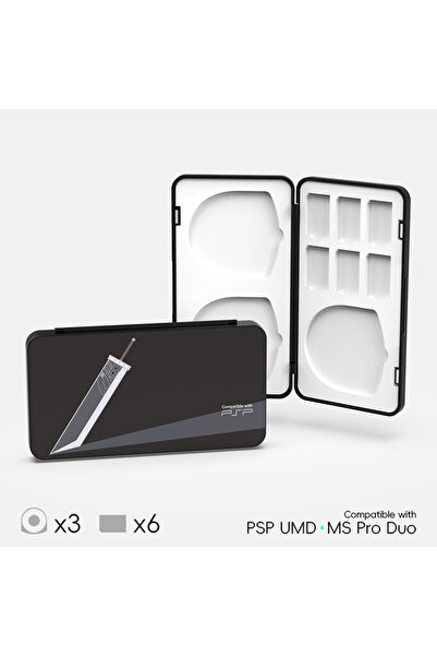 Choice8 DAO UMD Game Card Case for PSP 1000/2000/3000 & Vita, SD/M2/MS Pro Du...