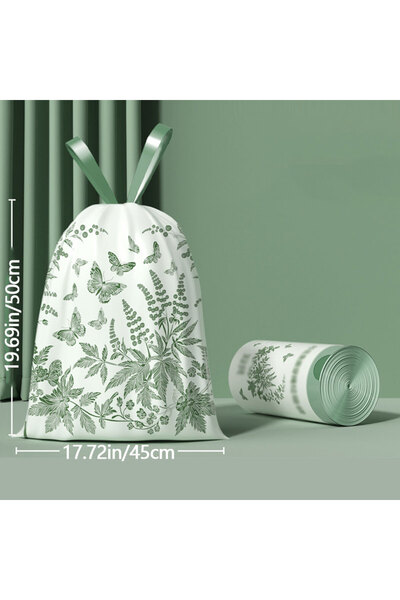 Choice Ai Cao garbage bag 1 roll, 32 pieces, thick mugwort fragrance garbage ...