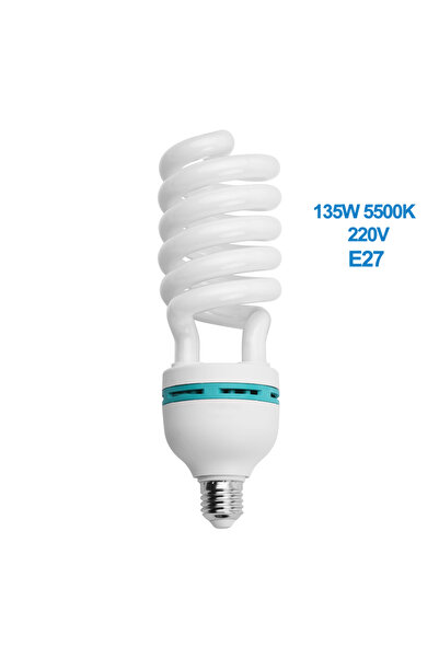 Choice مصباح فلورسنت حلزوني بقدرة 135 واط، مصباح فلورسنت حلزوني بقدرة 45 واط،...