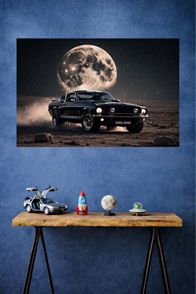 LUXRN American Classic Car Wall Painting Uv Printing on Mdf Frameless Modern ...