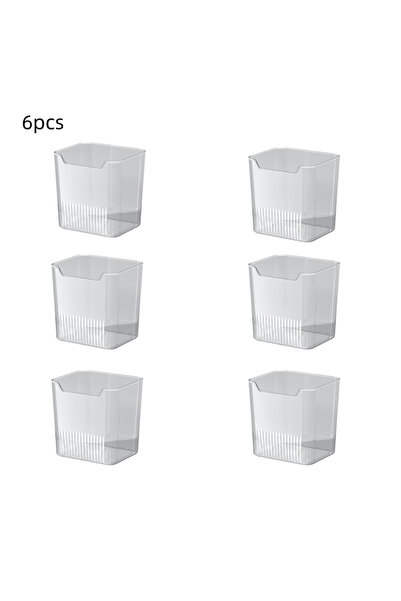 Choice transparent Transparent household refrigerator side door storage box, ...