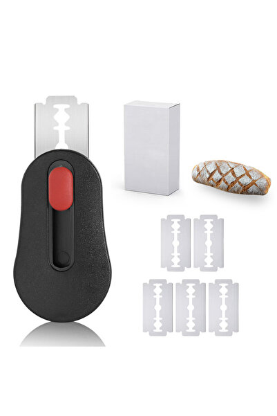 Choice مجموعة شفرات تقطيع الخبز الأسود، أداة تقطيع العجين المخمر مع 5 شفرات ب...