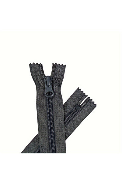 Choice38 20cm 5# darkgrey-5pcs 5 pcs 5# nylon lower zip closed tail pket cush...