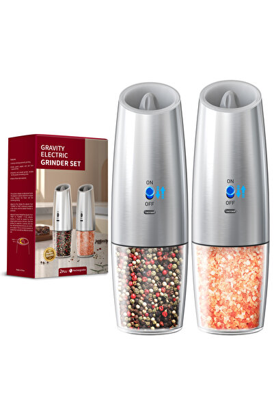Choice DGS-KYMQ-57A 1PC/2PCS Gravity sensing Electric Salt And Pepper Grinder...