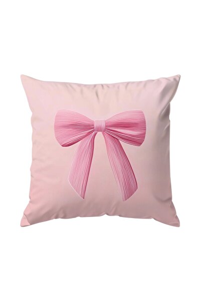 Choice11 450*450mm style5 Soft Pink Bow & Cherry Blossom Pillow Cover 45x45cm...