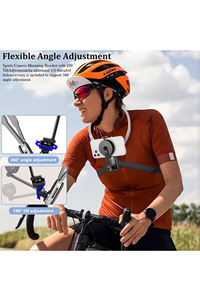 Choice حامل مغناطيسي رمادي اللون للرقبة، مصنوع من السيليكون، سريع الفك، للهوا...