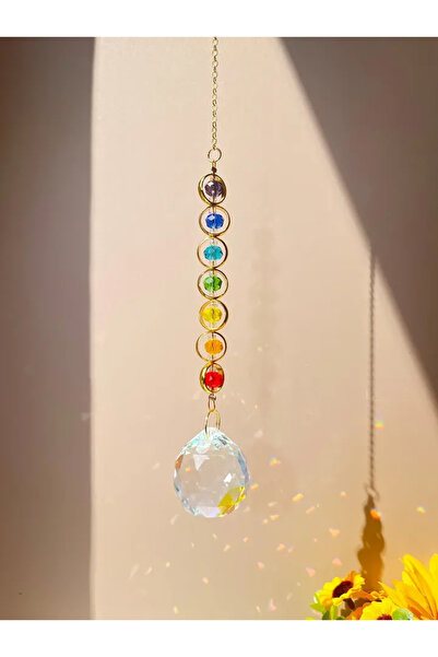 Choice صائد شمس كريستالي جديد قطعة واحدة، صائد شمس كريستالي متنقل، ديكور منزل...