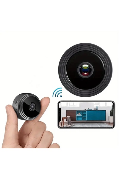 Choice1 كاميرا لاسلكية صغيرة مخفية تعمل بتقنية الواي فاي، مزودة بخاصية كشف ال...