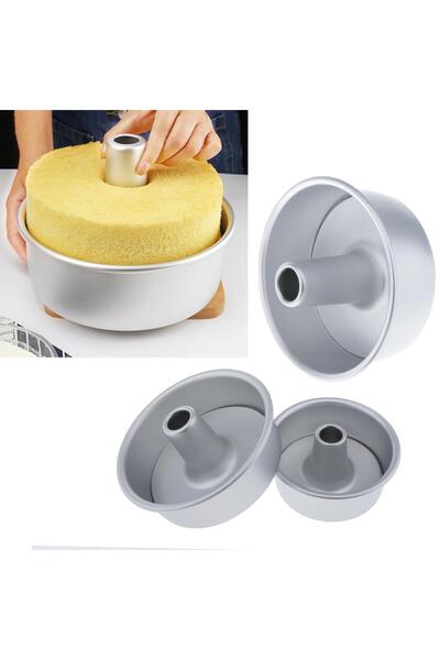 Choice قالب كيك شيفون مجوف 7 بوصة، 3 قطع/مجموعة، قالب كيك أنجيل فود، قالب خبز...